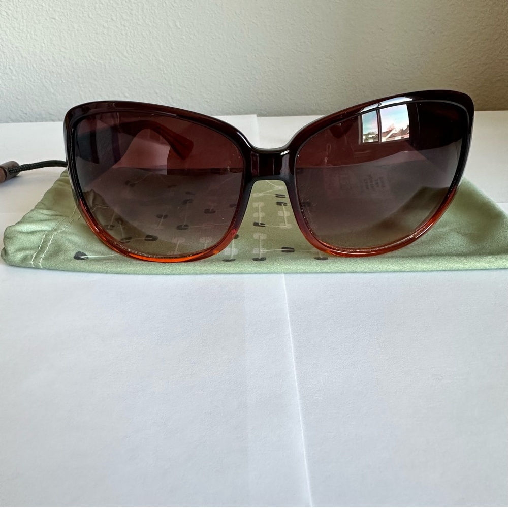 Genuine Fossil sunglasses vintage from 2002 large frames brown